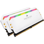 1000691544 Память оперативная/ Corsair DDR4, 3600MHz 16GB 2x8GB DIMM, Unbuffered, 18-19-19-39, XMP 2.0, DOMINATOR PLATINUM RGB White Heatspreader, RGB LED, 1.35V