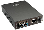 DMC-810SC/B9A D-Link Медиаконвертер, 1000Base-T / 1000Base-LX (SC), 1310 нм, для одномодового оптического кабеля (до 10 км)
