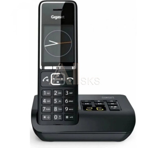 1960683 Радиотелефон Gigaset Comfort 550A RUS, черный [s30852-h3021-s304]