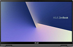 1200982 Ноутбук Asus Zenbook Flip UX463FA-AI043T Core i5 10210U/8Gb/SSD256Gb/Intel UHD Graphics/14"/IPS/Touch/FHD (1920x1080)/Windows 10/grey/WiFi/BT/Cam/Bag