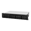 Система хранения данных Synology 2U/8bay QC 2,2GhzCPU/4Gb(32)/RAID0,1,5,6,10/upto 12HDD (1xRX418)/2xUSB3.2/1eSATA/iSCSI/4xGbE(+1Expslot)/2xIPcam/norai
