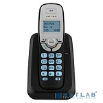 TEXET TX-D6905A черный (громкая связь,телефонная книга на 50 имен и номеров, определитель номера, будильник)