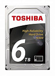 419791 Жесткий диск Toshiba SATA-III 6Tb HDWN160UZSVA NAS N300 (7200rpm) 128Mb 3.5" Bulk