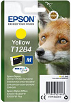 435379 Картридж струйный Epson T1284 C13T12844012 желтый (260стр.) (3.5мл) для Epson S22/SX125