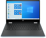 1000597601 Ноутбук HP Pavilion 14x360 14-dw1004ur 14"(1366x768)/Touch/Intel Pentium Gold 7505(2Ghz)/4096Mb/128SSDGb/noDVD/Int:Intel UHD Graphics/Cam/WiFi/45WHr