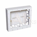 ALB45448 Schneider Electric Altira Коробка для наружнего монтажа 2 ряда 3Х45 высота 40мм