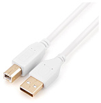 3224534 Кабель USB A (M)/USB B (M) 1.8M 00-00028931 WHITE GOPOWER