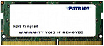 1183209 Память DDR4 16Gb 2666MHz Patriot PSD416G26662S Signature RTL PC4-21300 CL19 SO-DIMM 260-pin 1.2В dual rank Ret