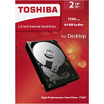 371752 Жесткий диск Toshiba SATA-III 2Tb HDWD120EZSTA 3.5"