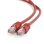 1646895 Cablexpert Патч-корд UTP PP6U-1M/R кат.6, 1м, литой, многожильный (красный)