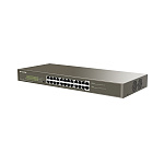 1888670 IP-COM G1124P-24-250W Коммутатор PoE неуправляемый 24-Ports 10/100/1000 Base-T / 24-Ports PoE (PoE бюджет 225W)