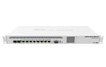 CCR1009-7G-1C-1S+ MikroTik Cloud Core Router 1009-7G-1C-1S+ with Tilera Tile-Gx9 CPU (9-cores, 1.2Ghz per core), 2GB RAM, 7xGbit LAN, 1x Combo port (1xGbit LAN or SFP),