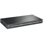 11013633 Коммутатор TP-Link SMB TP-Link SG3452X Управляемый JetStream уровня 2+ с 48 гигабитными портами RJ45 и 4 портами SFP+ PROJ