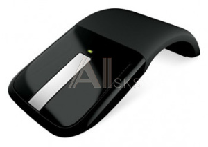 727884 Мышь Microsoft ARC Touch черный оптическая (1000dpi) беспроводная USB для ноутбука (3but)