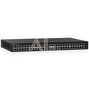 Dell EMC Switch N1148T-ON, L2, 48 ports RJ45 1GbE, 4 ports SFP+ 10GbE, Stacking 3YPSNBD (210-AJIU)