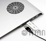 566036 Подставка для ноутбука Titan TTC-G3TZ/SB325x263.5x29мм 16.9дБ 4xUSB 2x 70ммFAN алюминий серебристый