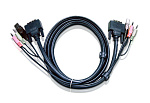 2L-7D03UD ATEN CABLE DVI-dd/USB B/MC.SP-DVI-dd/USB A/MC, 3m