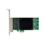 11041435 ORIENT XWT-INT82L4PE Сетевая карта PCI Express 1.0, 4 порта