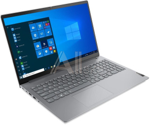3207087 Ноутбук LENOVO ThinkBook 16 G4 IAP 16" 2560x1600/Intel Core i5-12500H/RAM 16Гб/SSD 512Гб/Intel Iris Xe Graphics/ENG|RUS/Windows 11 Home/серый/1.8 кг 2