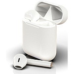 1803846 RITMIX RH-804BTH TWS White {Bluetooth 5.0+EDR, 10 мм, 20-20000 Гц, 32 Ом, 40 мАч (наушники), кейс 300 мАч, до 4 ч на одном заряде, USB Type-C, пластик