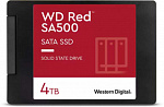 1528336 Накопитель SSD WD SATA III 4Tb WDS400T1R0A Red SA500 2.5"
