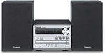 1149181 Микросистема Panasonic SC-PM250EE-S серебристый 20Вт CD CDRW FM USB BT