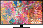 1866771 Телевизор QLED Samsung 50" QE50Q80BAUXRU Series 8 серебристый 4K Ultra HD 50Hz DVB-T2 DVB-C DVB-S2 USB WiFi Smart TV (RUS)