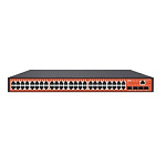 WI-PMS552F, Коммутатор управляемый L2+ 48 PoE GE + 4*10G SFP+, бюджет PoE 565Вт