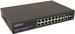 Коммутатор Osnovo SW-8182/L(300W) (L2+) 20x1Гбит/с 2SFP 16PoE 300W управляемый