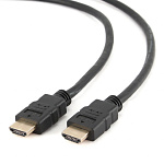 1874979 Bion Кабель HDMI v1.4, 19M/19M, 3D, 4K UHD, Ethernet, Cu, экран, позолоченные контакты, 1м, черный [BXP-CC-HDMI4-010]