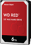 1000529483 Жесткий диск HDD WD SATA3 6Tb NAS Red 5400 256Mb 1 year ocs