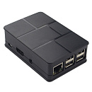 Корпус ACD RA186 Black ABS Plastic Case Brick style w/ Camera cable hole for Raspberry Pi 3 B (RASP1787) (494422)