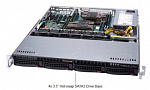 489121 Сервер SUPERMICRO Платформа SYS-6019P-MT 1G 2P 1x500W