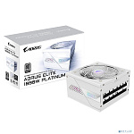 Блок питания ПК Gigabyte AE1000PM PG5 ICE 1000W, 80Plus, Platinum, Полностью модульный, PCIe Gen 5.1, ATX 3.0 compatible. 28200-AE85W-1EUR