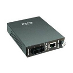 134900 D-Link DMC-300SC/D8A Медиаконвертер с 1 портом 10/100Base-TX и 1 портом 100Base-FX с разъемом SC для многомодового оптического кабеля (до 2 км)