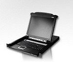 CL5716M-ATA-RG ATEN 17" 16-Port PS/2-USB VGA Single Rail LCD KVM Switch