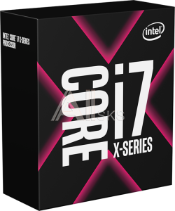1000495987 Боксовый процессор CPU LGA2066 Intel Core i7-9800X (Skylake, 8C/16T, 3.8/4.4GHz, 16.5MB, 165W) BOX