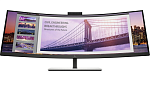 5FW74AA#ABB HP S430c 43.4 Curved Ultrawide Monitor 3840x1200, IPS, 350 cd/m2, 3000:1, 5ms, HDMI, DP, 100w USB Type-C, USB 3.1, webcam, height, Black&Silver