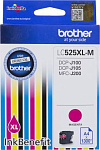 919343 Картридж струйный Brother LC525XLM пурпурный (1300стр.) для Brother DCP-J100/J105/J200
