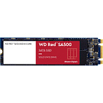 1000689543 Твердотельные накопители/ WD SSD Red SA500 NAS, 1000GB, M.2(22x80mm), SATA3, R/W 560/530MB/s, IOPs 95 000/85 000, DRAM buffer, TBW 600, DWPD 0.4 (12