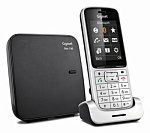 359815 Р/Телефон Dect Gigaset Gigaset SL450 SYS RUS серебристый/черный АОН