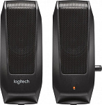 1874121 Колонки Logitech S120 2.0 черный 2.2Вт