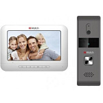 1835957 HIKVISION HiWatch DS-D100KF Комплект аналогового видеодомофона c памятью до 200 снимков