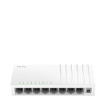 1000791381 Коммутатор CUDY Коммутатор/ 8-Port 10/100 Mbps Desktop Switch, 8 10/100M RJ45 Ports, Loop Detection, Desktop Plastic Case, Power Saving, Plug & Play