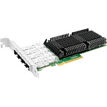 1000674476 Сетевая карта/ PCIe x8 25G Quad Port SFP28 Server Network Card