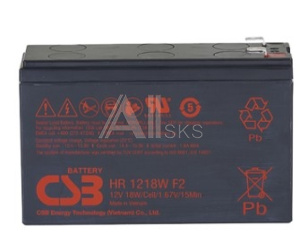 1962536 CSB Батарея HR1218W (12V 18W) клеммы F2