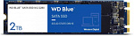 1891803 Накопитель SSD WD SATA III 2Tb WDS200T2B0B Blue M.2 2280