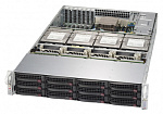 350498 Сервер SUPERMICRO Платформа SSG-6028R-E1CR16T x16 LSI3108 2x1000W
