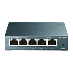 Коммутатор TP-Link TL-SG105, 5-портовый настольный гигабитный , 5 портов RJ45 10/100/1000 Мбит/с, металлический корпус