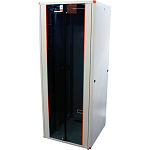 1000588446 Шкаф напольный EVOLINE 19"47U600x800 передняя дверь одностворчатая стекло с металлической рамой слева и справа,задняя дверь одностворчатая